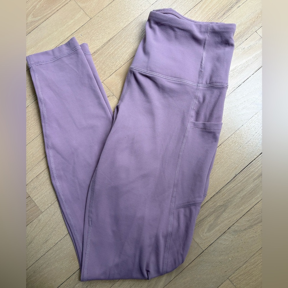 Yogalicious Lavender High-Waist Leggings